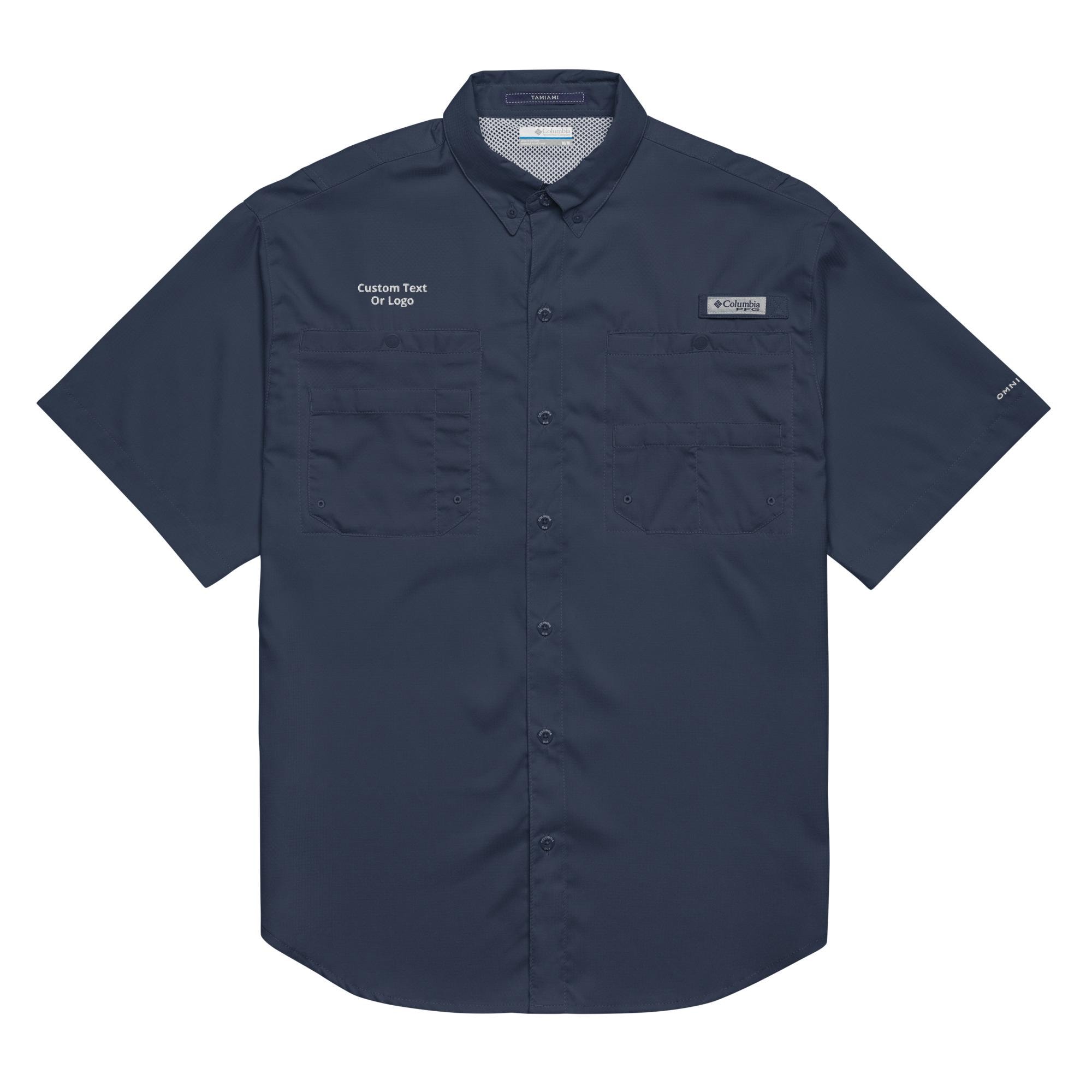 columbia fishing shirt rod holder Custom PFG Tamiami II Shirts UPF 50+ Sun Protection PSA, those Velcro tabs on