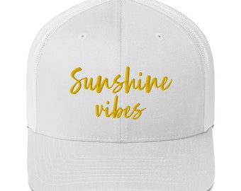 Sunshine Vibes Trucker Cap