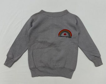 90s Deadstock Kids Vintage Charlottetown Canada Souvenir sweatshirt 7/8y