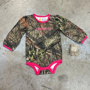 Carhartt camo onesie hotsell