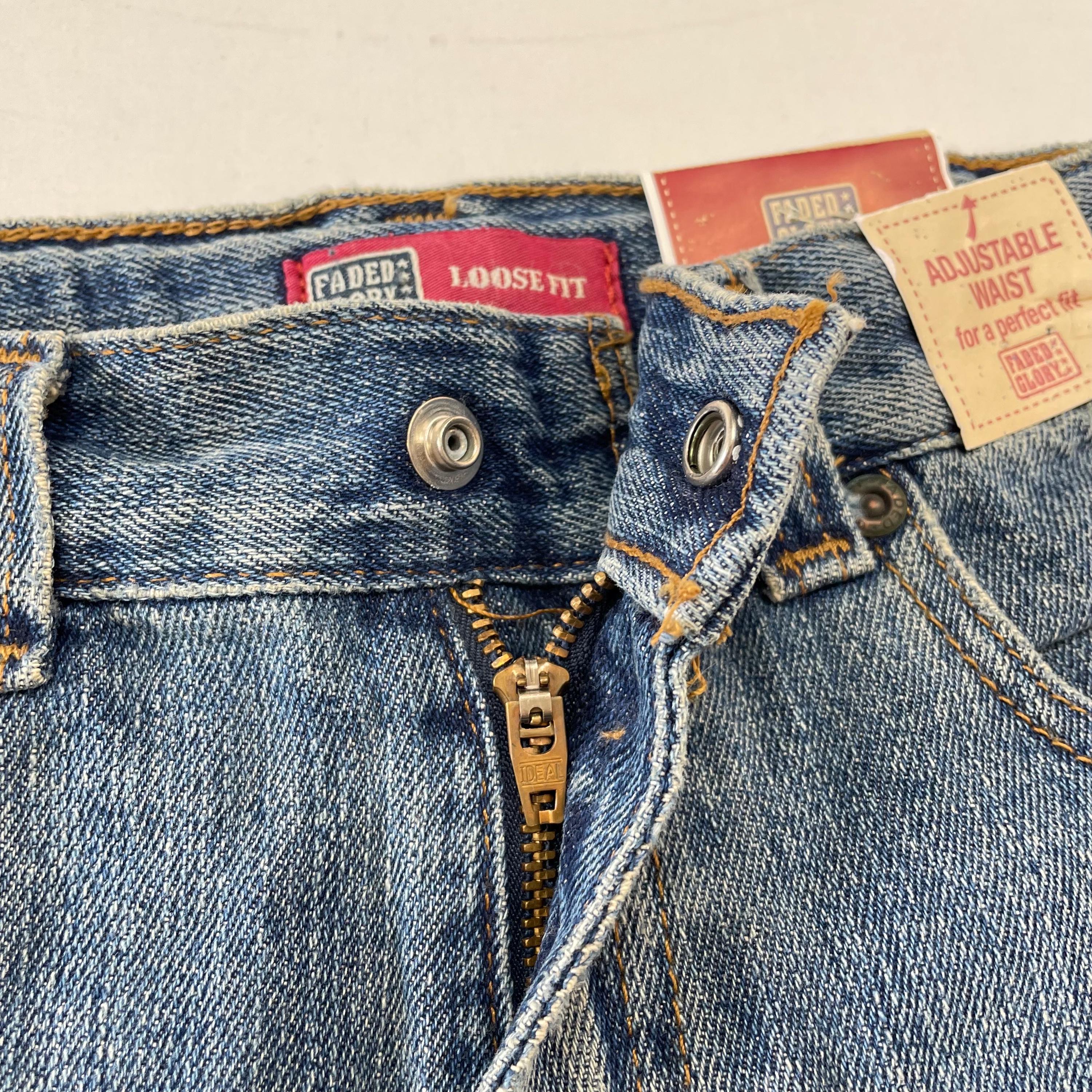 Y2K Kids Toddler Vintage Deadstock NWT Faded Glory Loose Fit