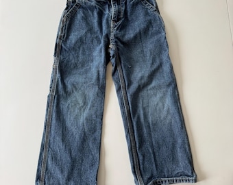 オシュコシュ・ビゴッシュ カーペンタージーンズ キッズ サイズ6 レギュラー ブルー デニム ワークウェア キッドコア レトロ