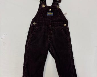 ヴィンテージ OshKosh B'Gosh レッド コーデュロイ バブル