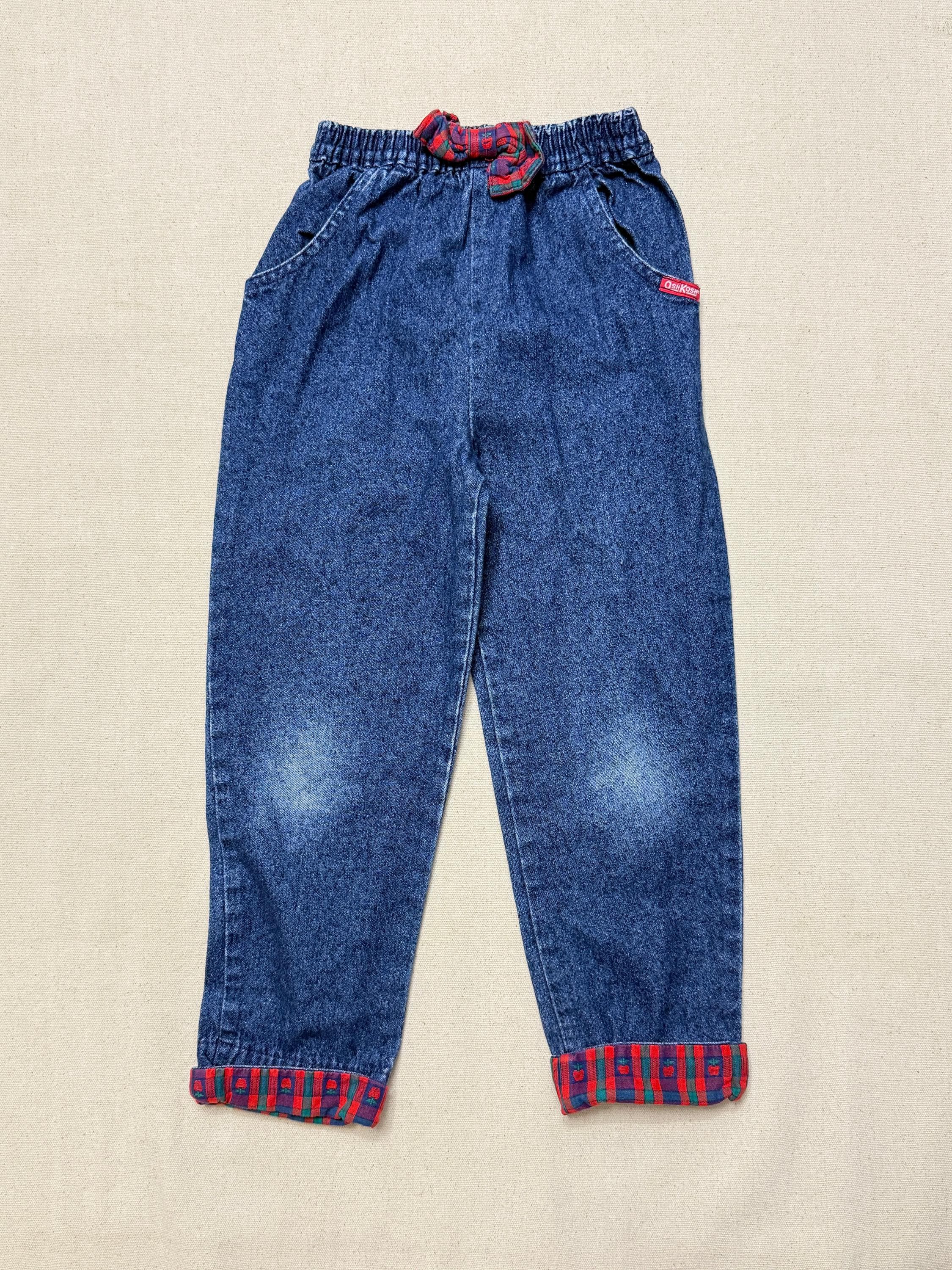 90年代 キッズ 幼児用 ヴィンテージ オシュコシュ Bgosh アップル柄 