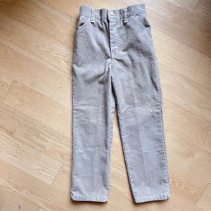 80s Vintage Kids Health Tex corduroy Beige pant 7