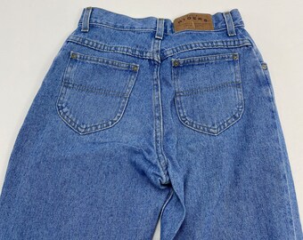 90s Riders Teen Tapered Blue Denim Jeans 10y 11y 12y - Etsy