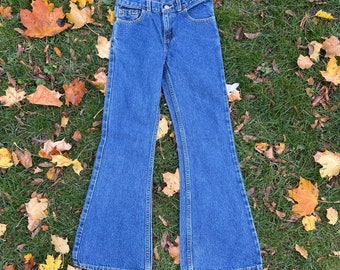 Y2K Vintage Levi’s 514 Low Rise Flare Jeans Size 10