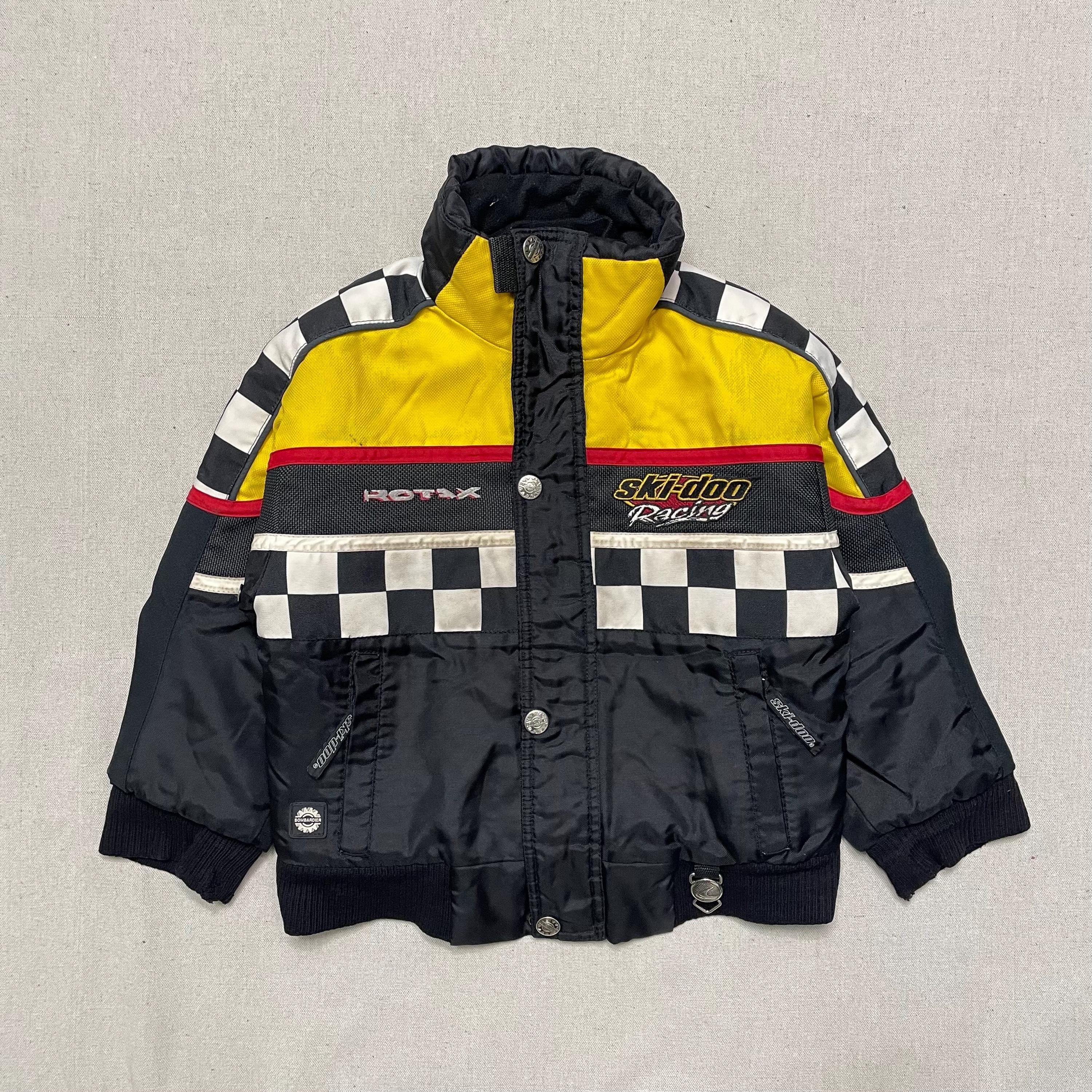 90s Kids Toddler Youth Vintage Ski-doo Snow Gear Racing