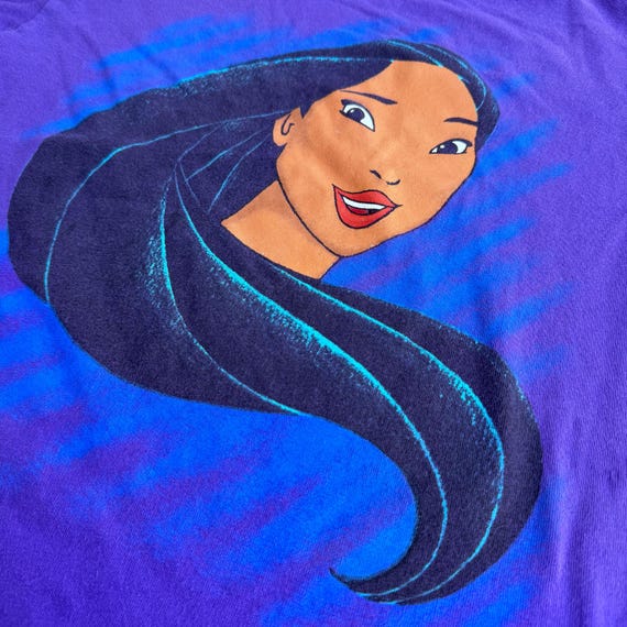 Vintage 90s Disney Pocahontas T-shirt, Kids Size L - Etsy