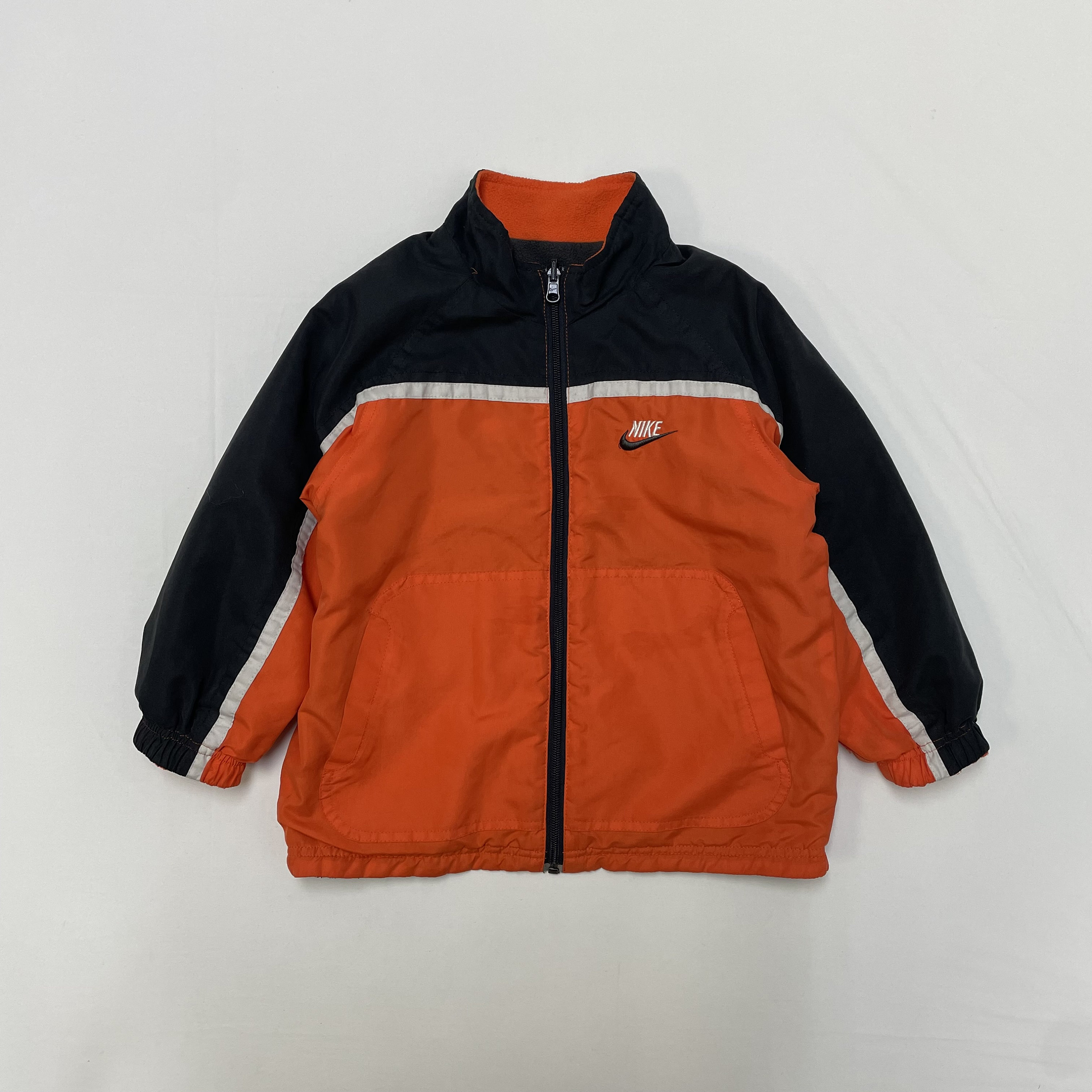 Orange and white nike jacket cheap