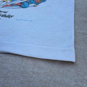 80s Kids Toddler Vintage Ringer Superman Special 50Th Birthday Design Short Sleeve White T-Shirt 3Y 4Y 5Y