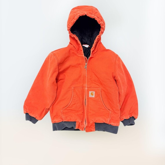 USA製 carhartt active jacket blaze orange carhartt active jacket medium – Wardy's Vintage