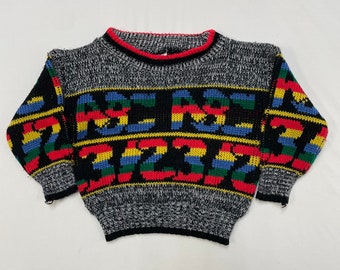 90s Kids Vintage Acrylic Sweater 1-2y