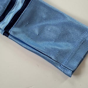 Vintage Nike UNC Tar Heels Babytröja 3-6 månader Carolina Blå Nummer 1 Y2K Mini Sportswear Gameday Kidcore bild 9