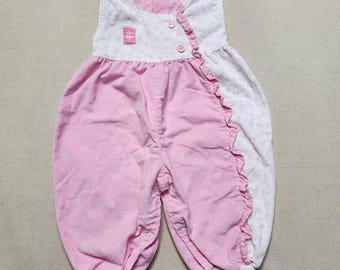 80s 90s Kids Baby Vintage Long Sleeve Buster Brown Muliticolor Cow