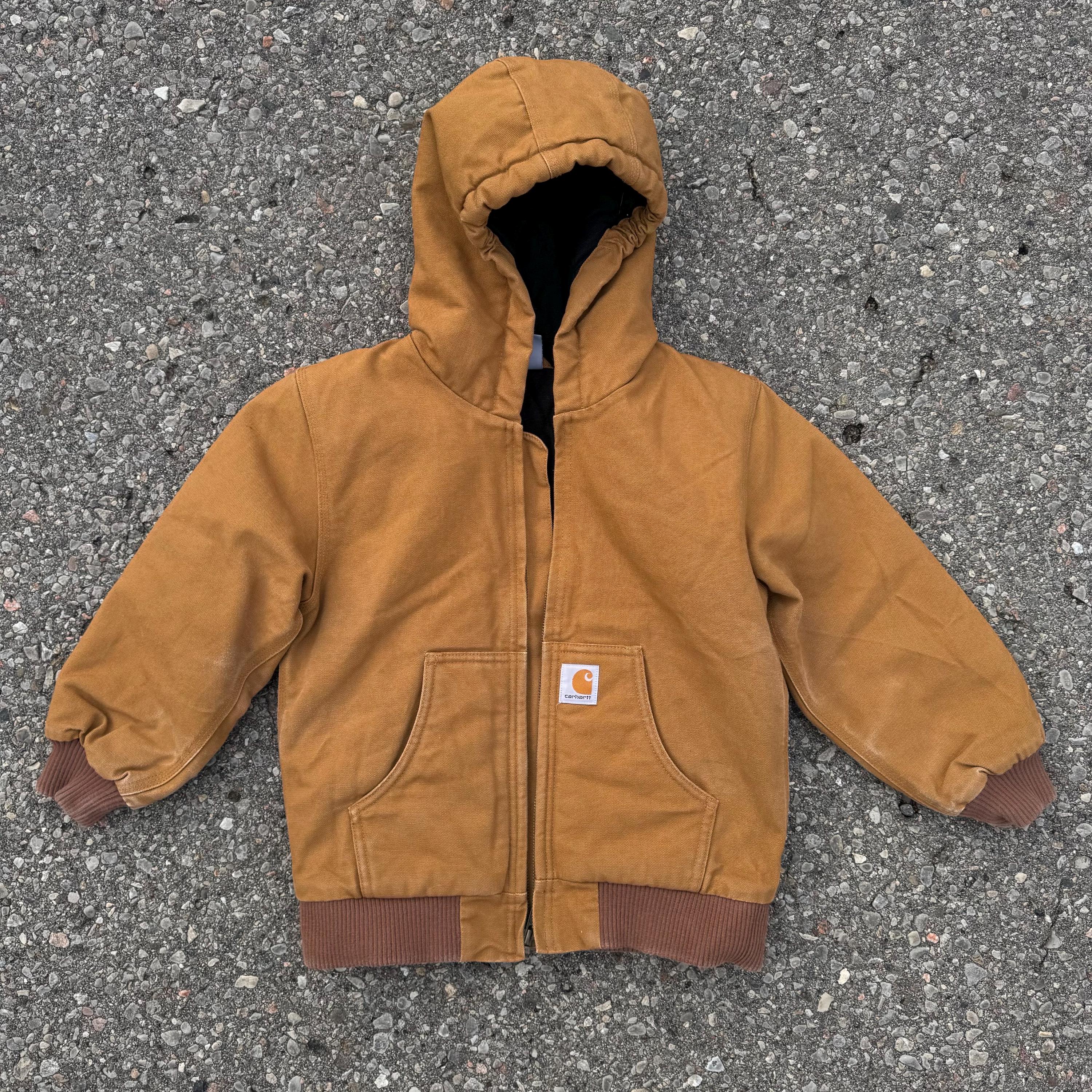 【Kids】Carhartt アクティブパーカー　ブラウン Carhartt カーハート キッズ[品番：ZONK0006269]｜ZI-ON