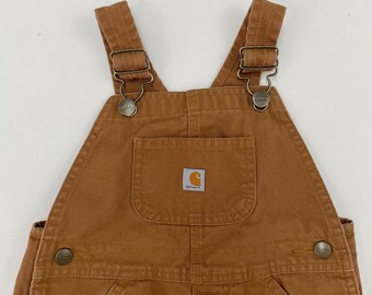 Salopette en toile pour enfants Carhartt Bib 4T