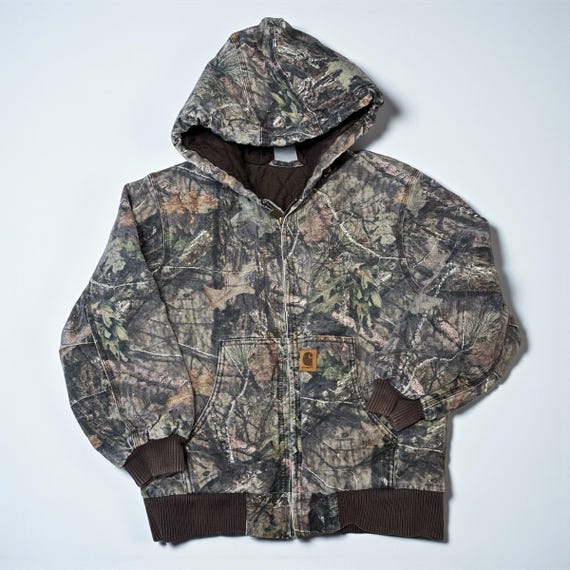 Vintage Carhartt Camo Active Jacket, Kids Size M (10-12Y) - Etsy
