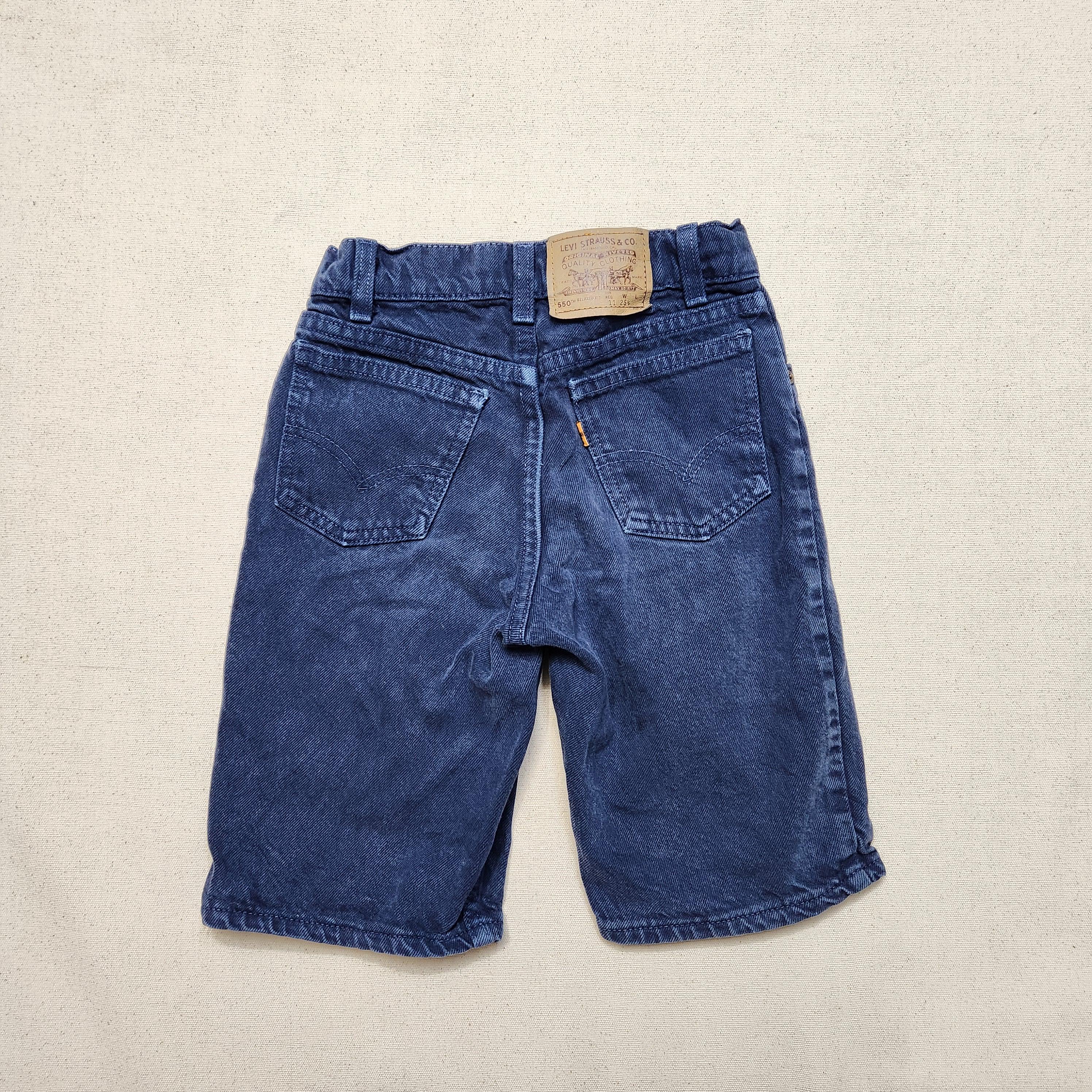 Raglan Baby Levi Shorts 90s Kids Vintage Levis 550 Relaxed Fit