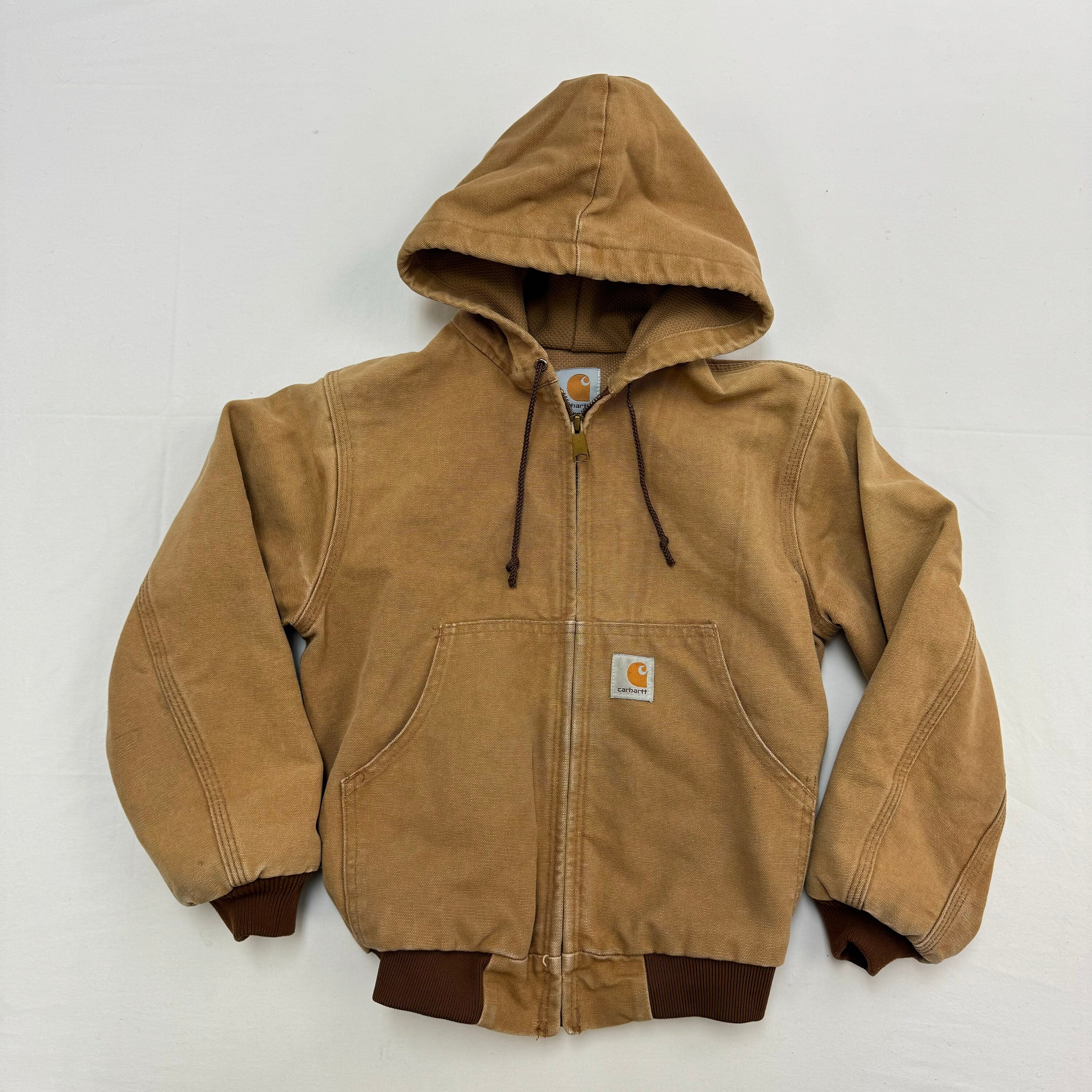 Buy 90s Kids Vintage Carhartt Canvas Active Light Jacket 8Y 9Y  