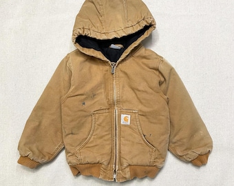 vintage carhartt baby ジャケット 2T Vintage Y2K Carhartt Toddler Size Work Jacket / Workwear