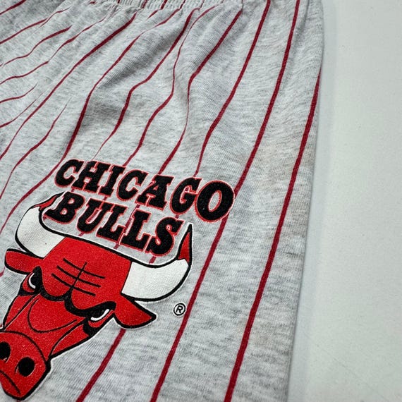 Vintage 90s Chicago Bulls Shorts: Youth Size 8-10Y, Striped - Etsy