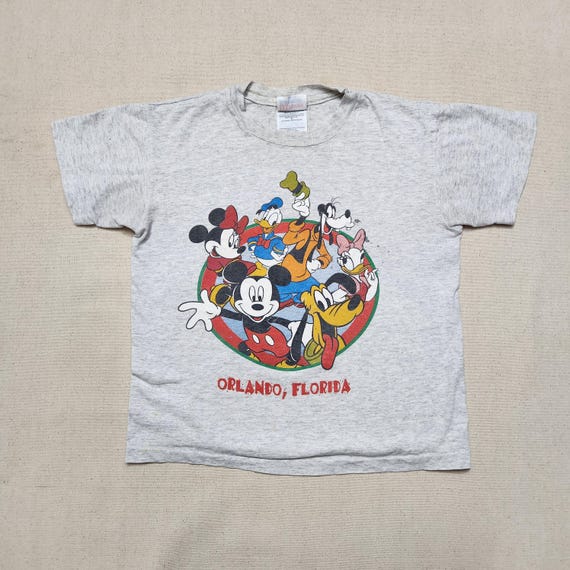 ヴィンテージ ディズニー オーランド フロリダ Tシャツ、キッズサイズ 