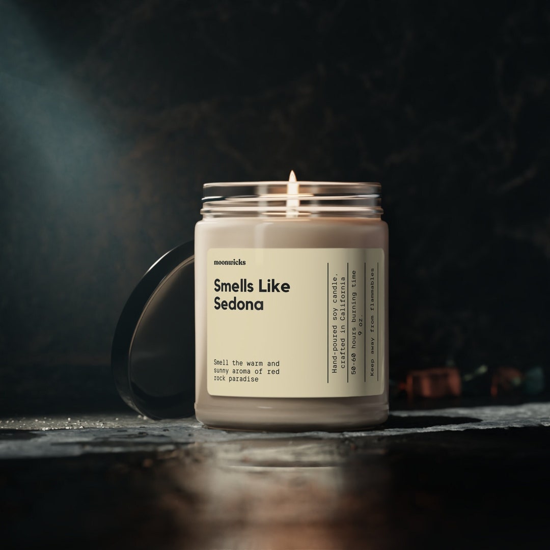 Smells Like Sedona Arizona Soy Wax Candle, Sedona Decoration Candle