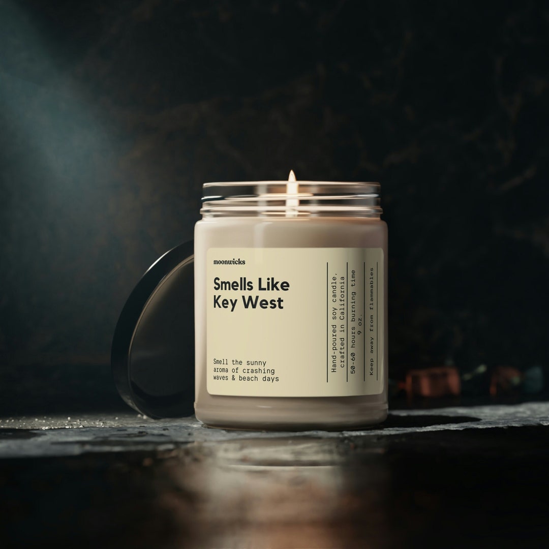 Smells Like Key West Florida Soy Wax Candle, Key West Florida Candle