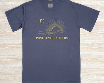 T-shirt luce dopo oscurità