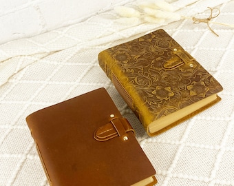 Personalized Leather Journal Notebook Diary, Leather Sketchbook, Travel Notebook, Corporate Gifts, Graduation Gift For Artist