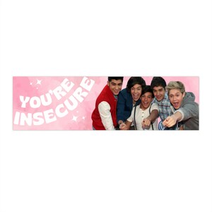 Youre Insecure One Direction Bumper Stickers