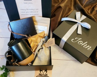 BOX TO GIFT for men,  perfect gift for him for any occasion - Coffee break Custom Box