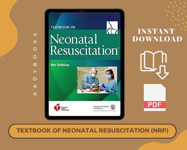 Textbook Of Neonatal Resuscitation Nrp Eighth Edition Pdf Etsy