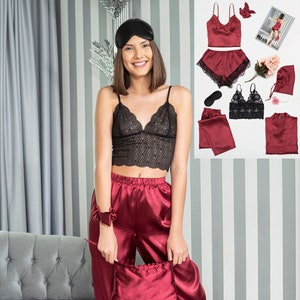 Lounge Set Women, Soft Pajama Set, Cotton Sleepwear, Pajama Set Femme, Pajama Set Women Cozy, Women Clothing, Cotton Women Pajama Set