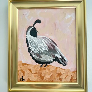 Original Bird Painting | Bird Paintings | Gold Framed Bird Paintings | Bird Art | Bird Paintings | Bird Wall Art