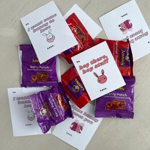 Printable Valentine’s Day Cards | Fruit Snack Valentine | Toddler Valentine | DIY Valentine | Valentine cards |