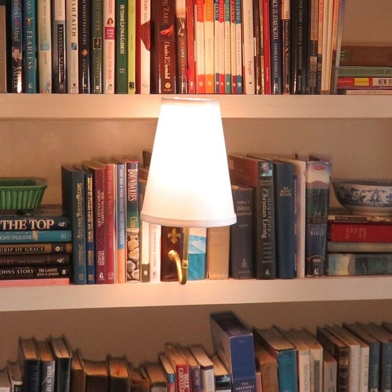 Lamps, Bookshelf Lamp, Literary Lamps, Bookcase Lamp image 4