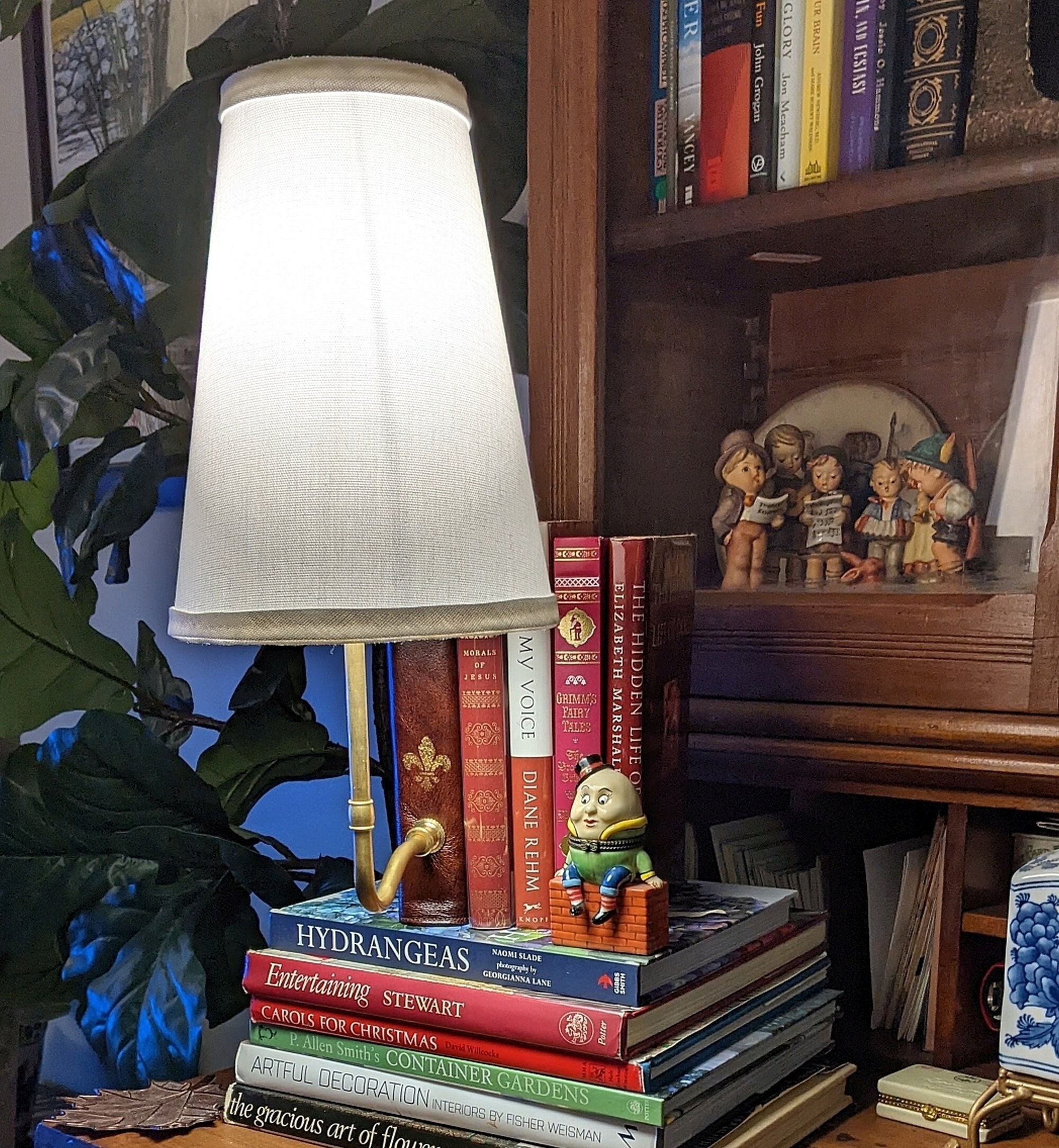 Lamps, Bookshelf Lamp, Literary Lamps™, Bookcase Lamp