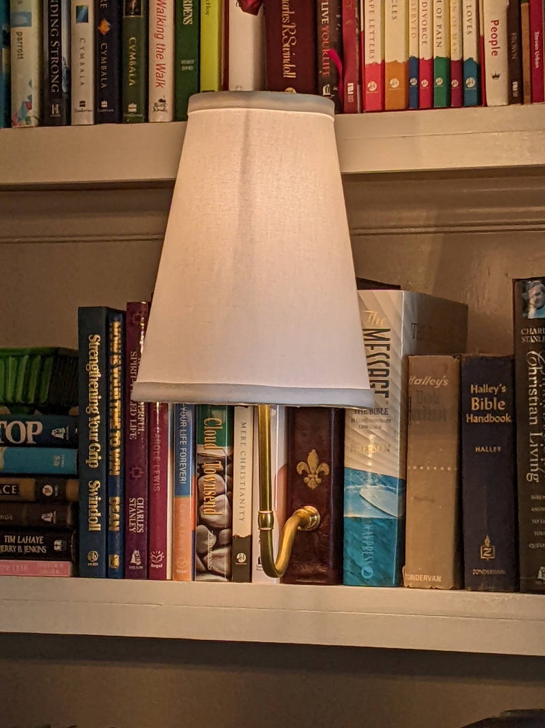 Lamps, Bookshelf Lamp, Literary Lamps, Bookcase Lamp image 5