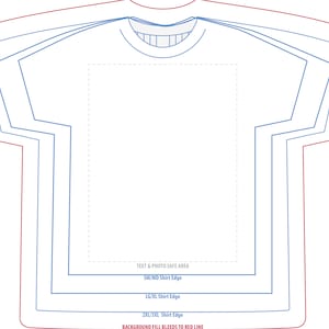 Plantilla de camiseta 3D