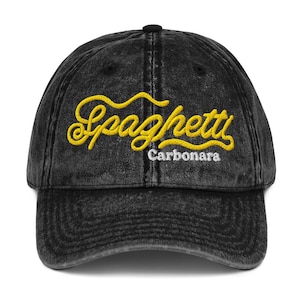 Spaghetti Carbonara Dad Hat