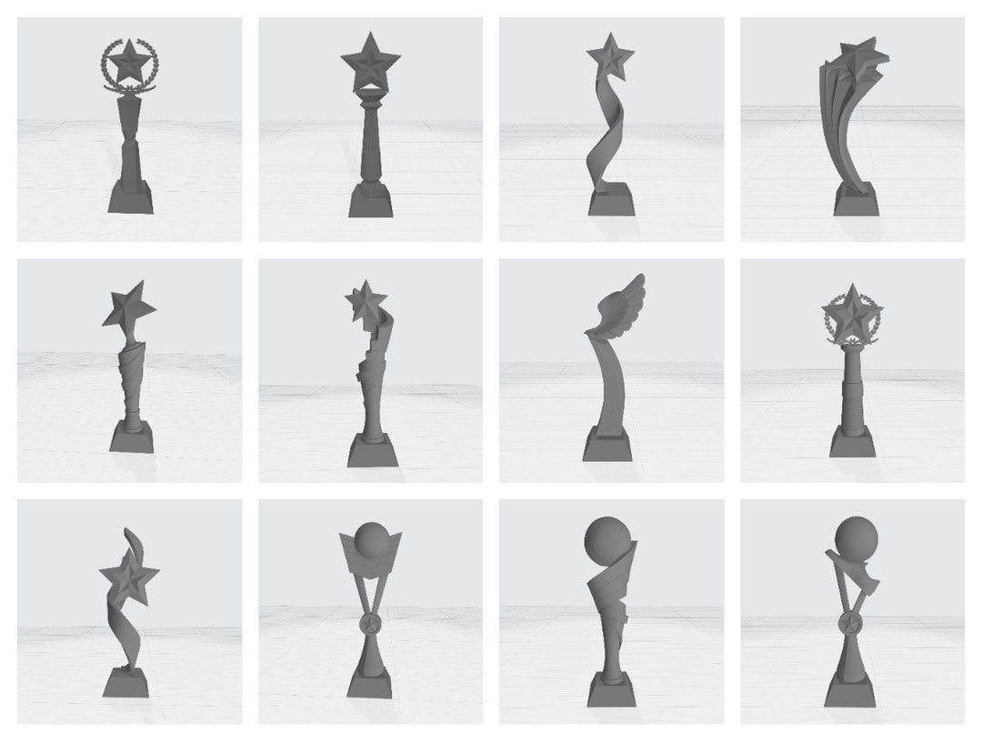 Cup Trophy 3D Print Model STL Files for 3D Print - Etsy