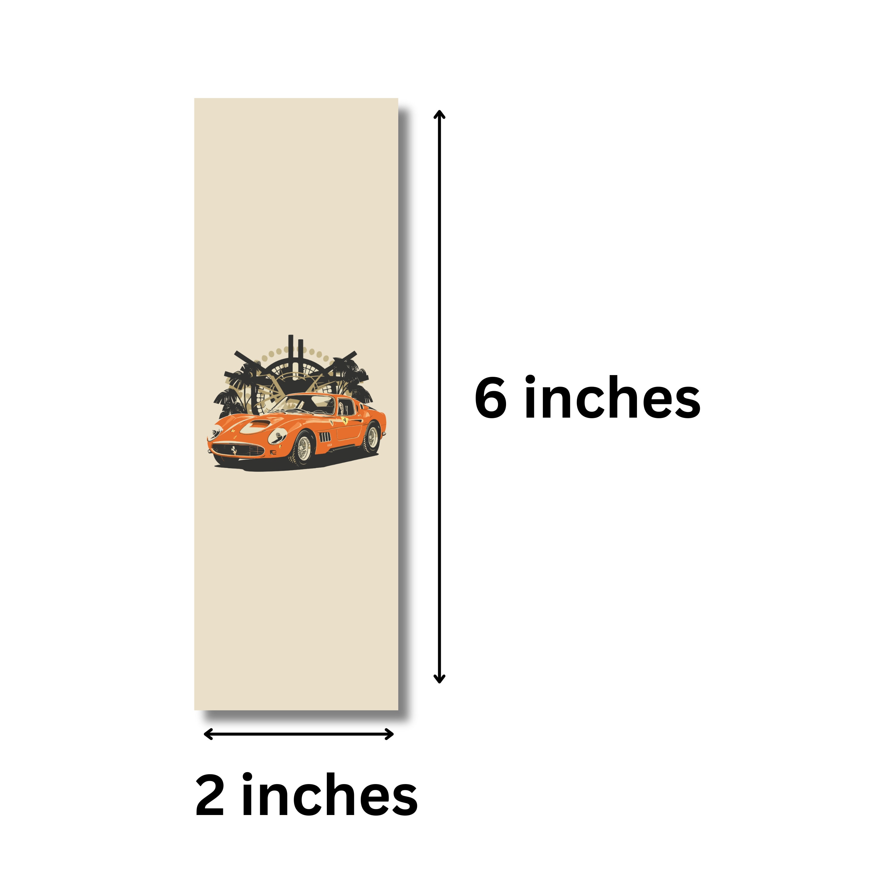 Classic Cars Printable Bookmarks Set of 6 Printable Cars Theme ...