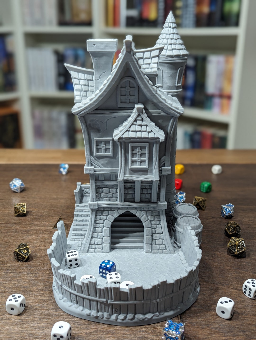 Medieval Dice Tower, Dice Tower, Board Game Accessories, Board Games