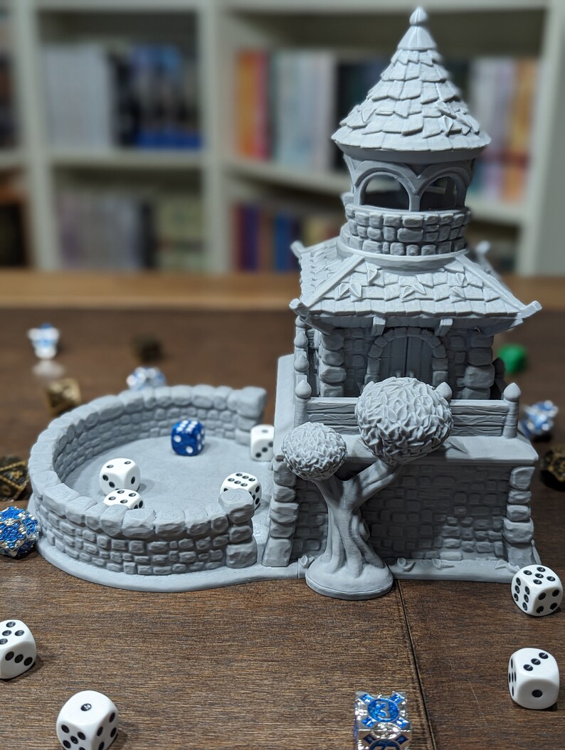 Fantasy Dice Tower, Dice Tower, Board Game Accessories, Board Games