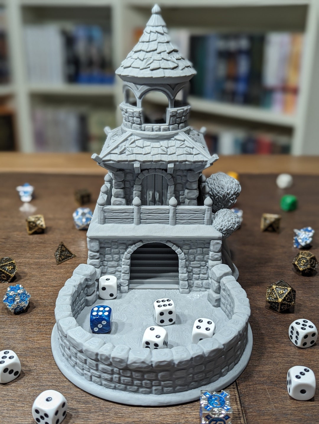 Fantasy Dice Tower, Dice Tower, Board Game Accessories, Board Games