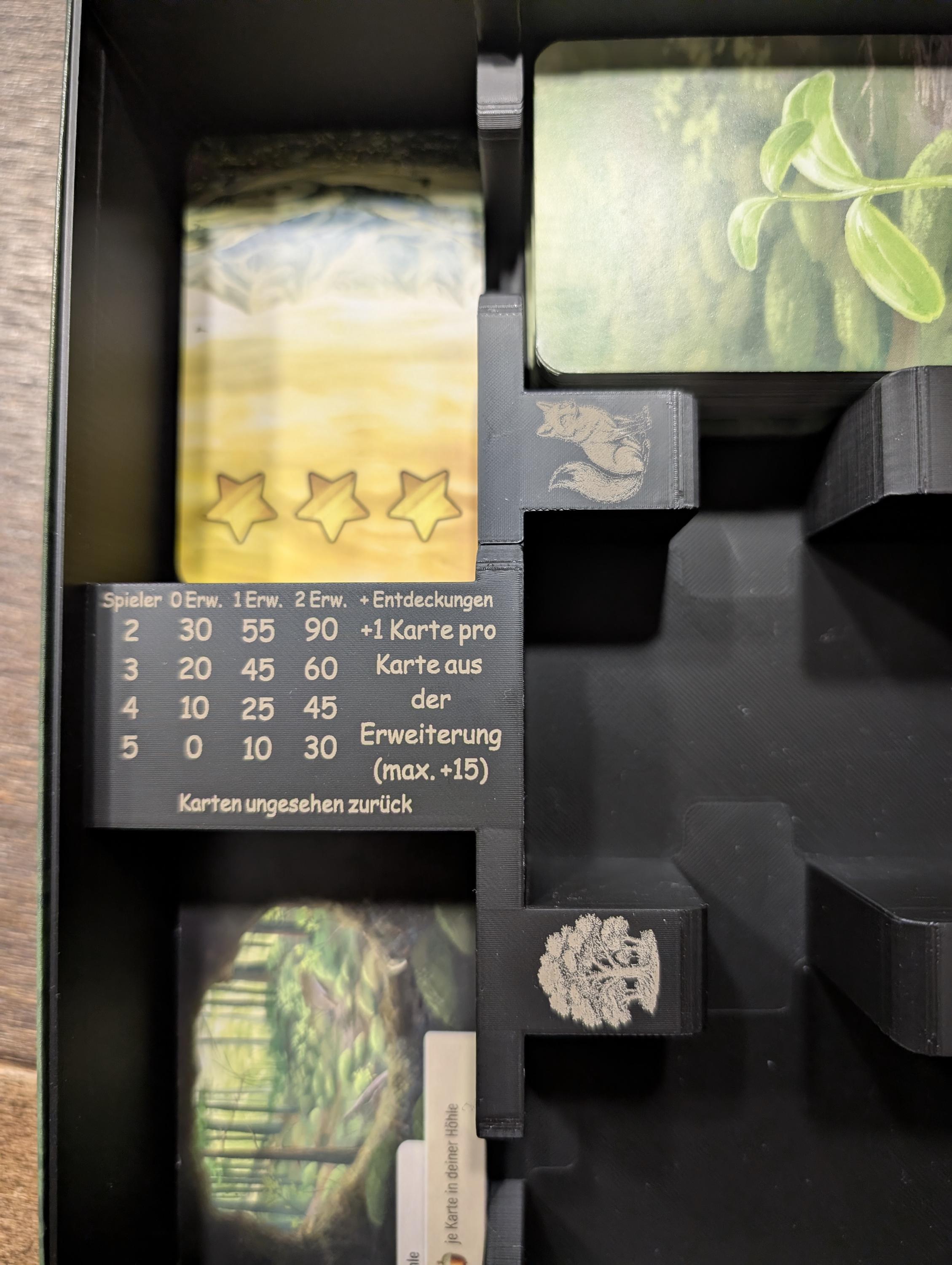 Mixed Forest Insert for Base Game & All 3 Expansions | Forest Shuffle ...