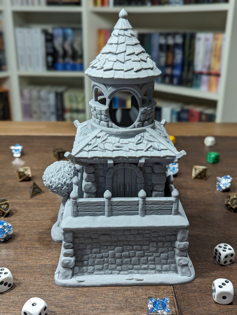 Fantasy Dice Tower, Dice Tower, Board Game Accessories, Board Games