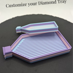 Custom diamond painting boat “Aslan”, diamond painting tray, diamond painting, storage, individual, custom colour